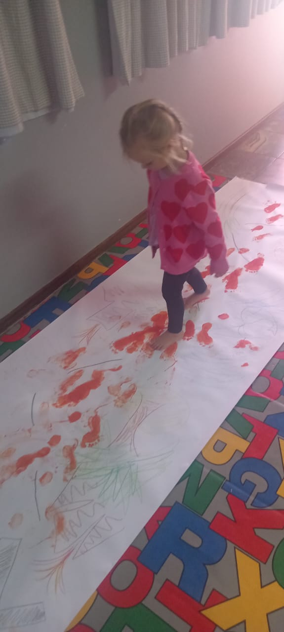 Creative footprint activity at Ashron