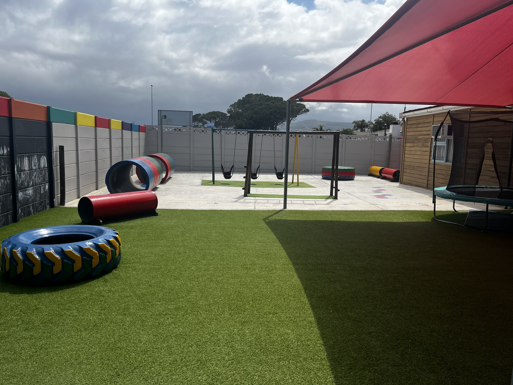 Outdoor play and learning at Ashron Pre-primary
